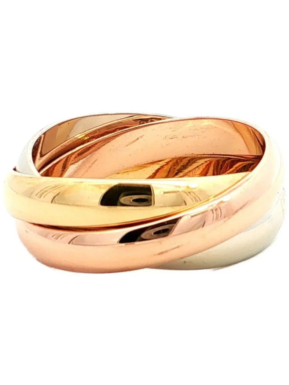 Cartier Trinity Ring 18k Yellow Gold